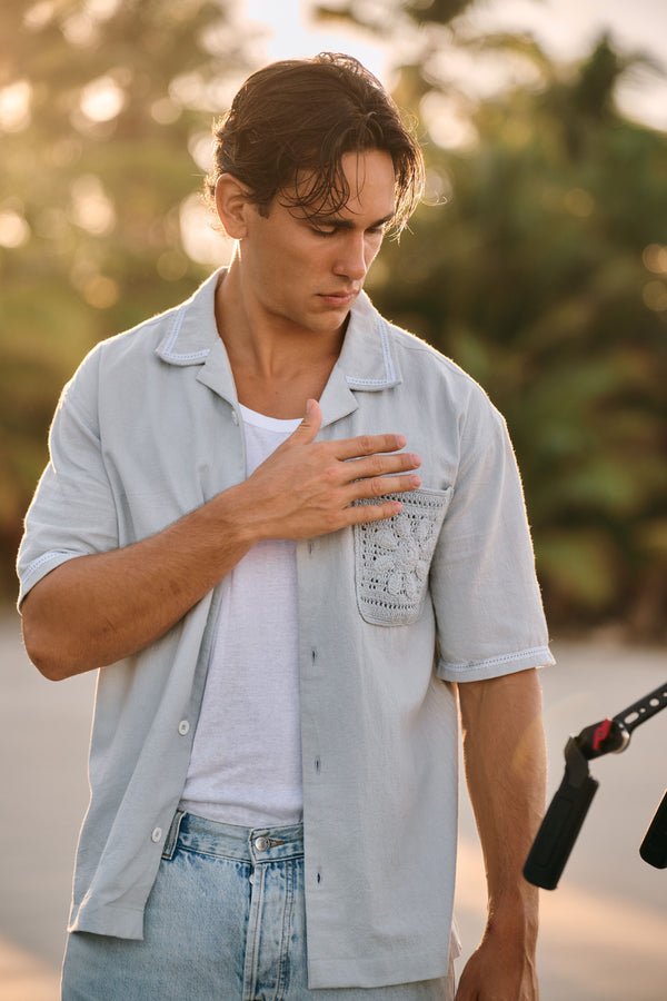 Soft Shore Resort Shirt - Light Blue
