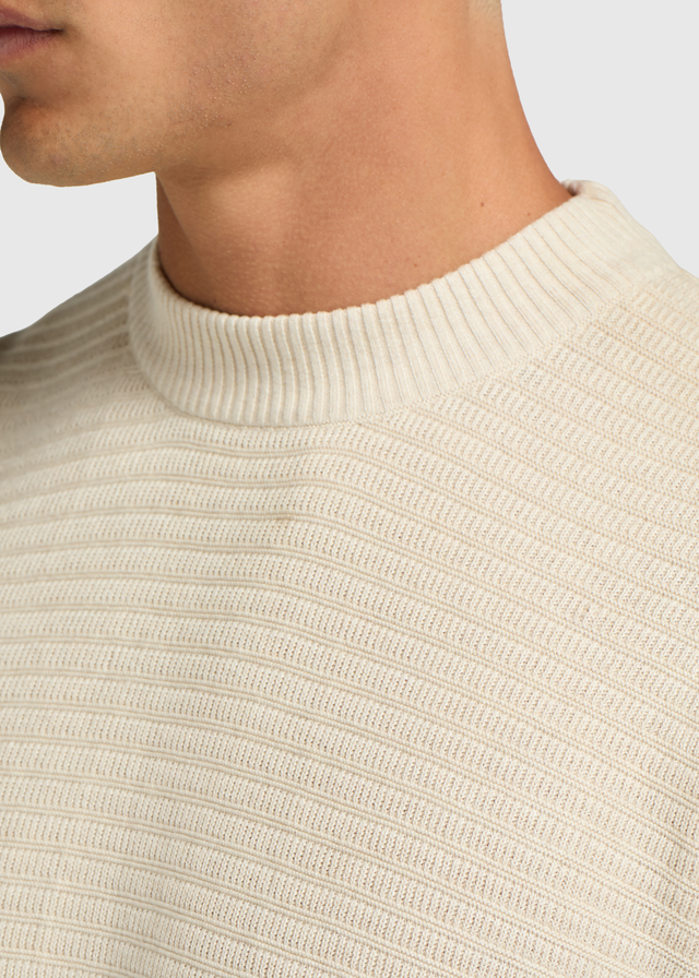 Fancy Structure Crewneck - Sand
