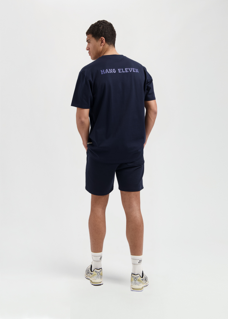 Logo Carrier T-Shirt – Marineblau