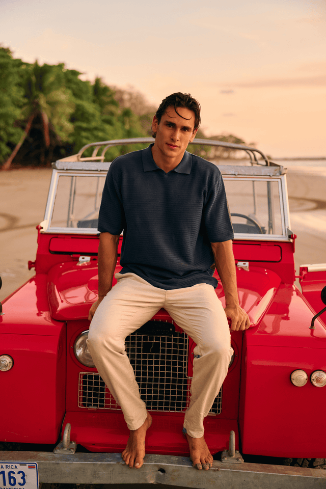 Structure Polo - Ombre Blue