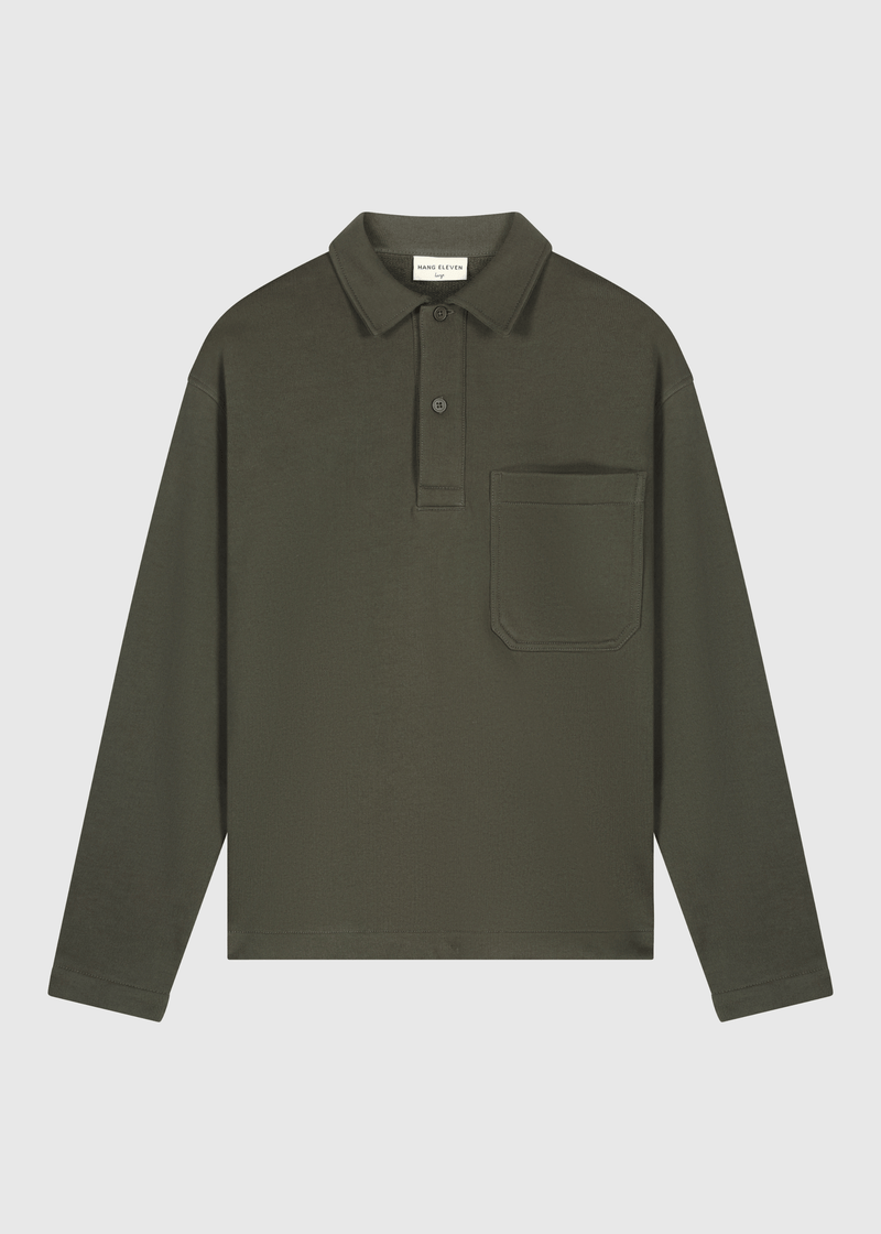 Rugby Pocket Polo - Chimera Green