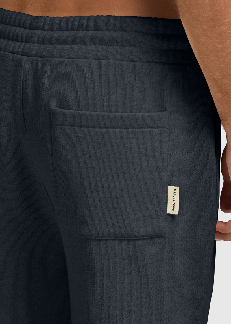 Vintage Washed Jogger - Off Black
