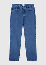 Premium Straight Jeans - Deep Blue