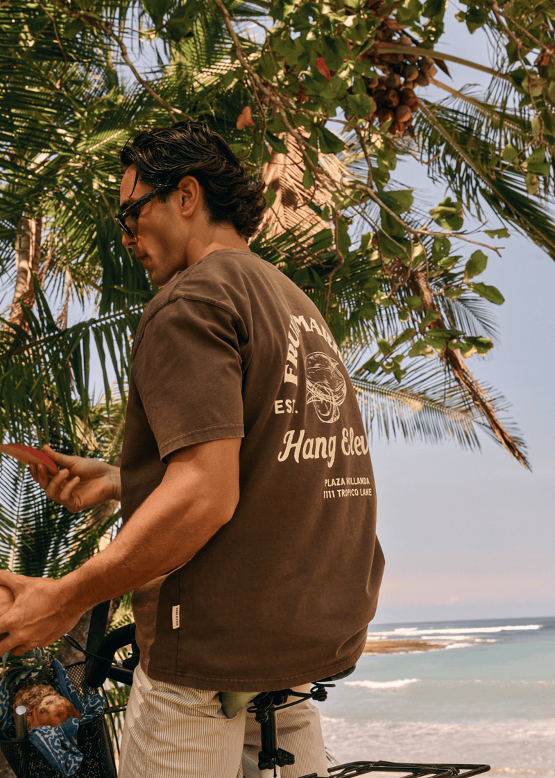 Born Tee - Washed Brown
