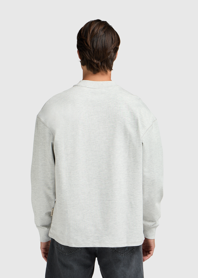Premium Longsleeve - Grey Melee