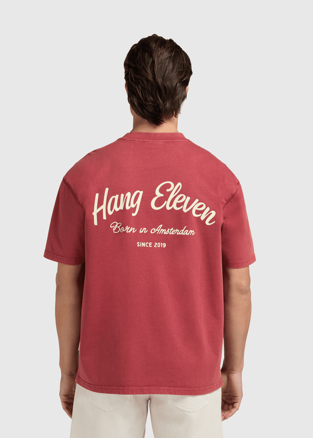 Born Tee - Deep Red