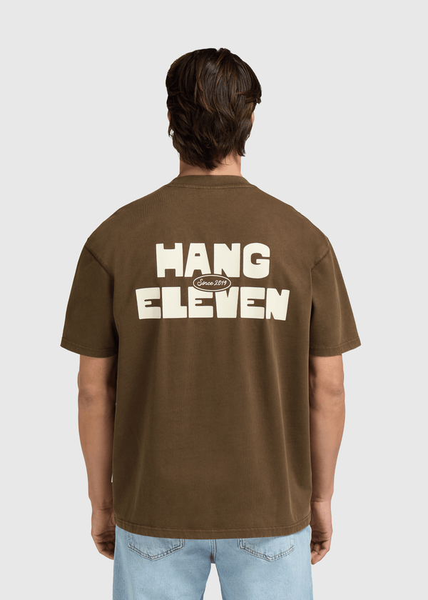Drift Tee - Washed Brown