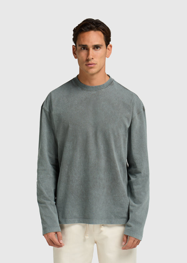 Vintage Washed Longsleeve - Washed Green