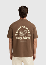 Fruit Market Tee - Washed Brown