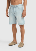 Clean Denim Short - Light Blue
