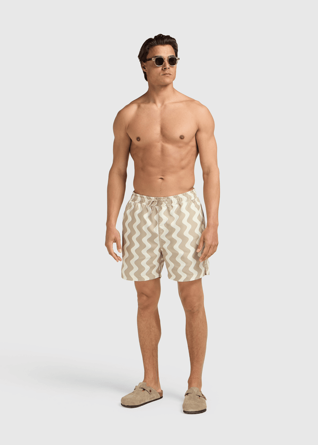 Short de bain Wave - Sable