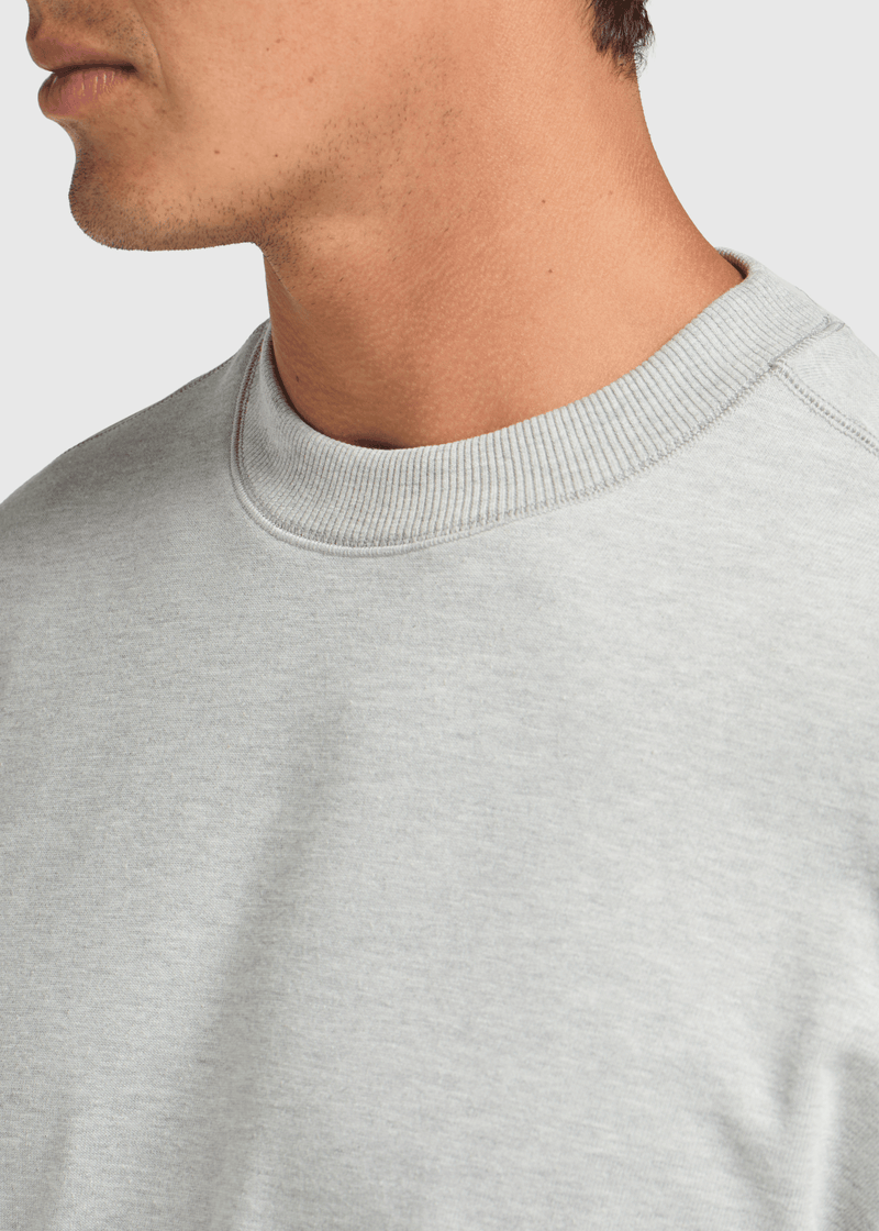Vintage Washed Tee - Grey Melee