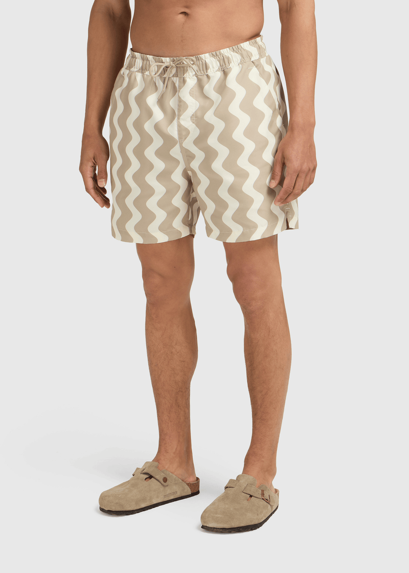 Wave Swim Short - Sand