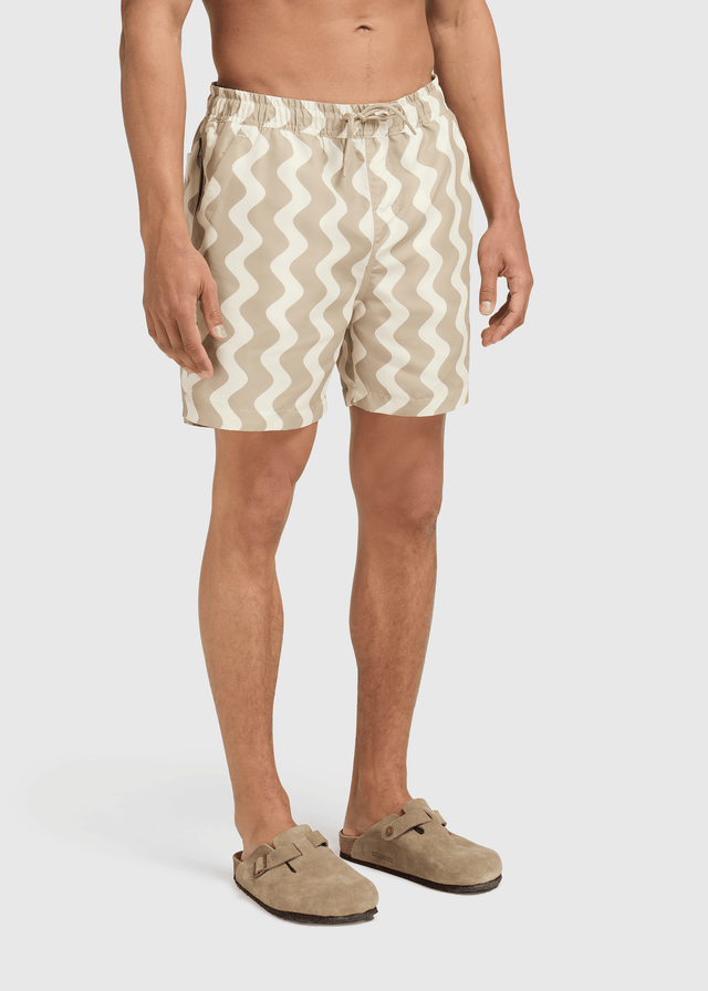 Short de bain Wave - Sable