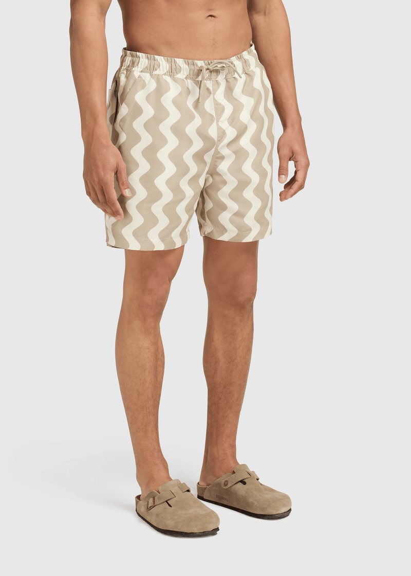 Wave Swim Short - Sand