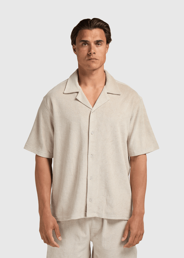 Toweling Shirt - Sand