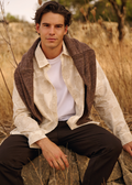 Jacquard Flower Shirt - Sand
