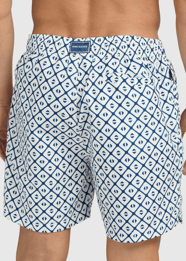 Short de bain Diamond - Bleu marine