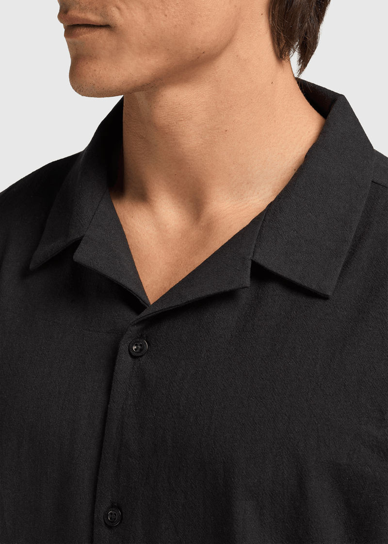 Uni Structure Shirt - Black