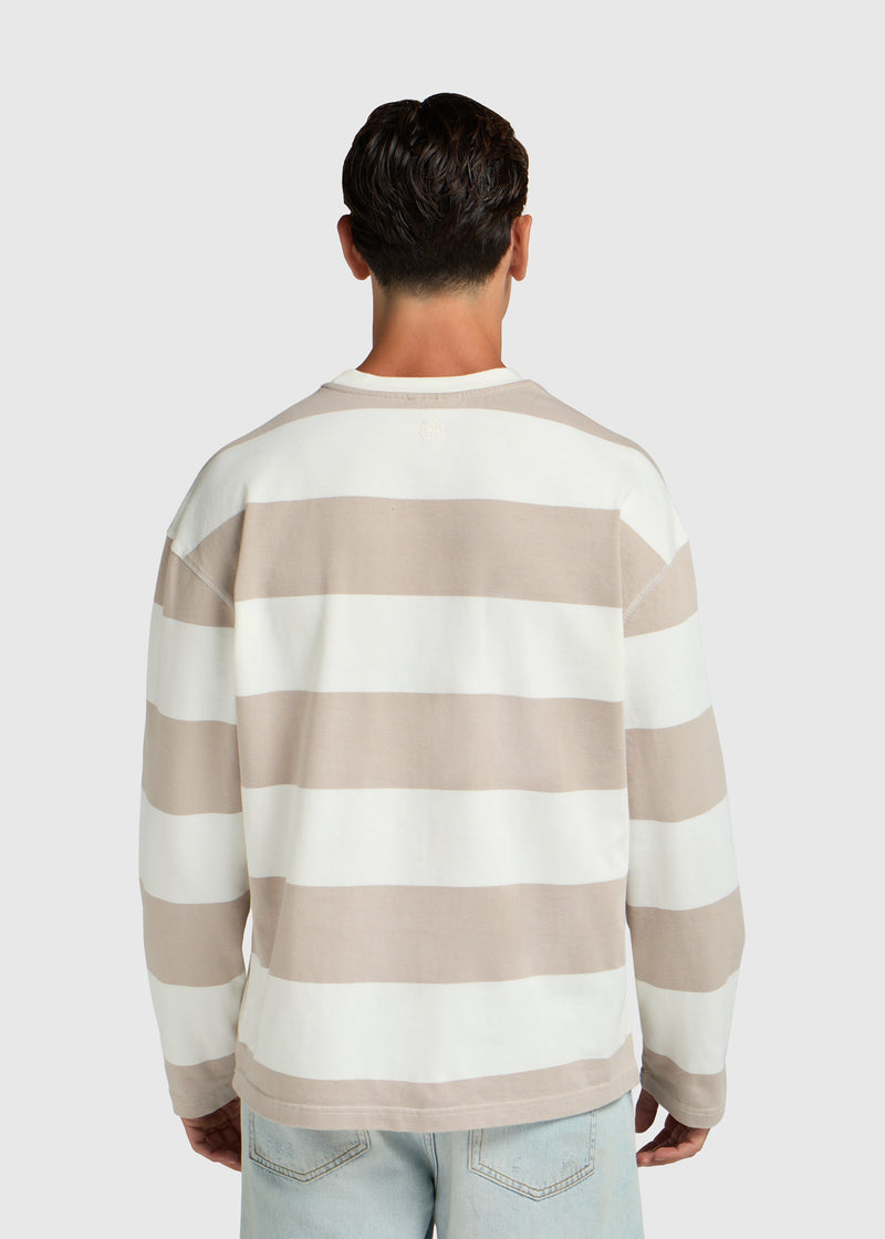 Big Stripe Longsleeve - Dove