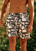 H11 Swim short - Olive green