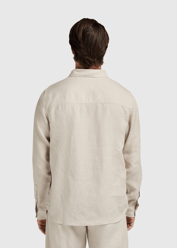 Linen Longsleeve - Dove