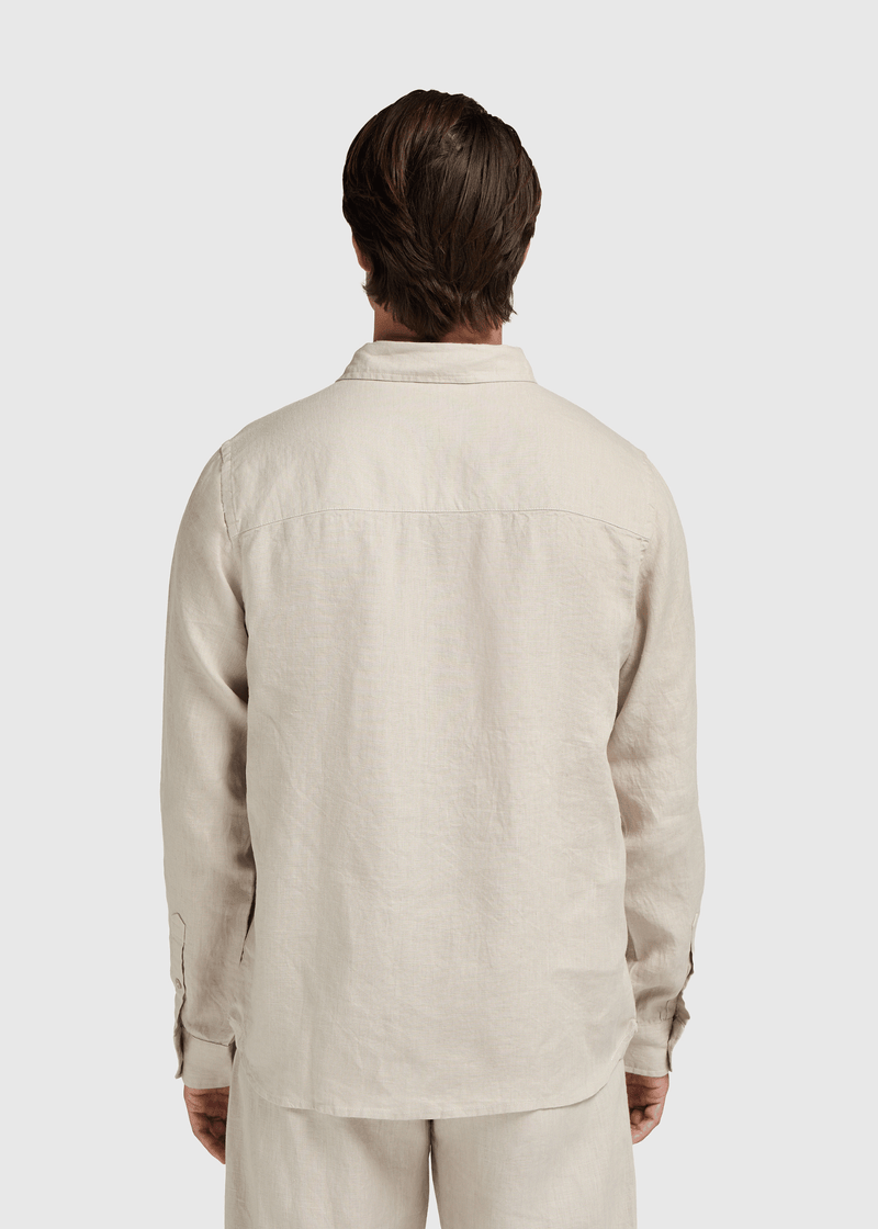 Linen Shirt - Dove
