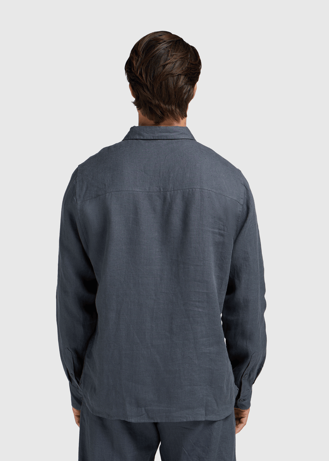 Chemise en Lin - Bleu Marine