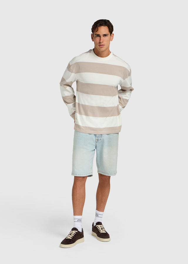 Big Stripe Longsleeve - Dove