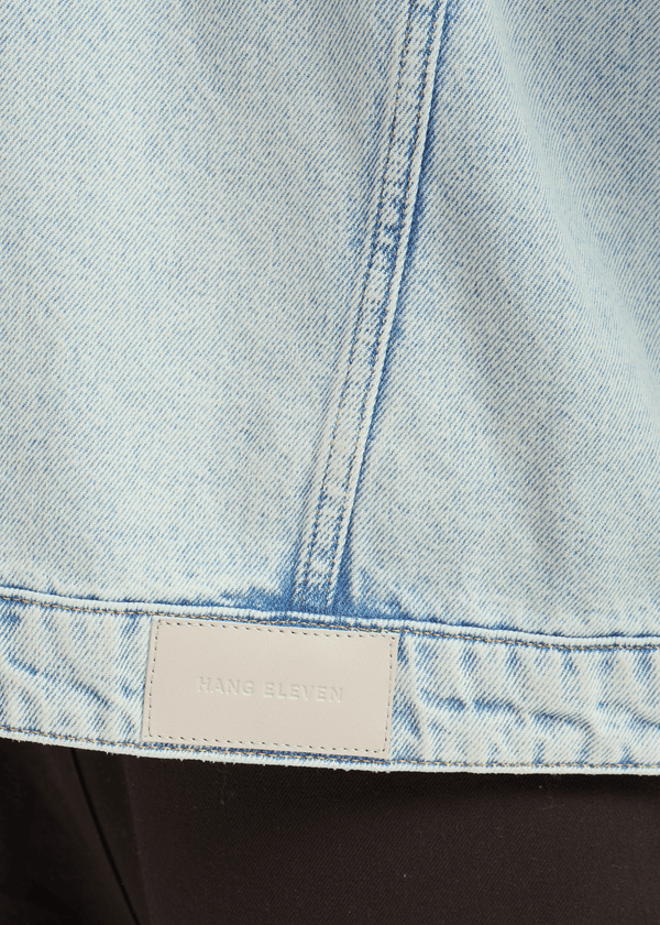 Ozzy Denim Jacket - Washed Blue