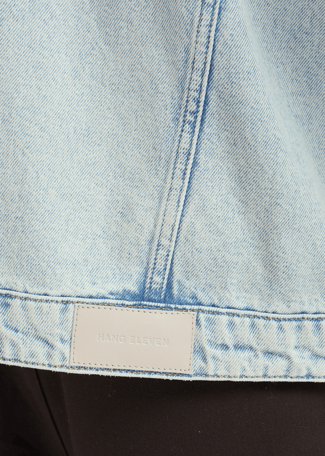 Blouson en jean Ozzy - Bleu délavé