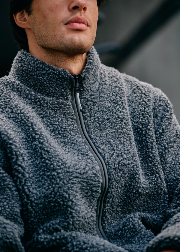 Teddy Snow Jacket - Anthracite