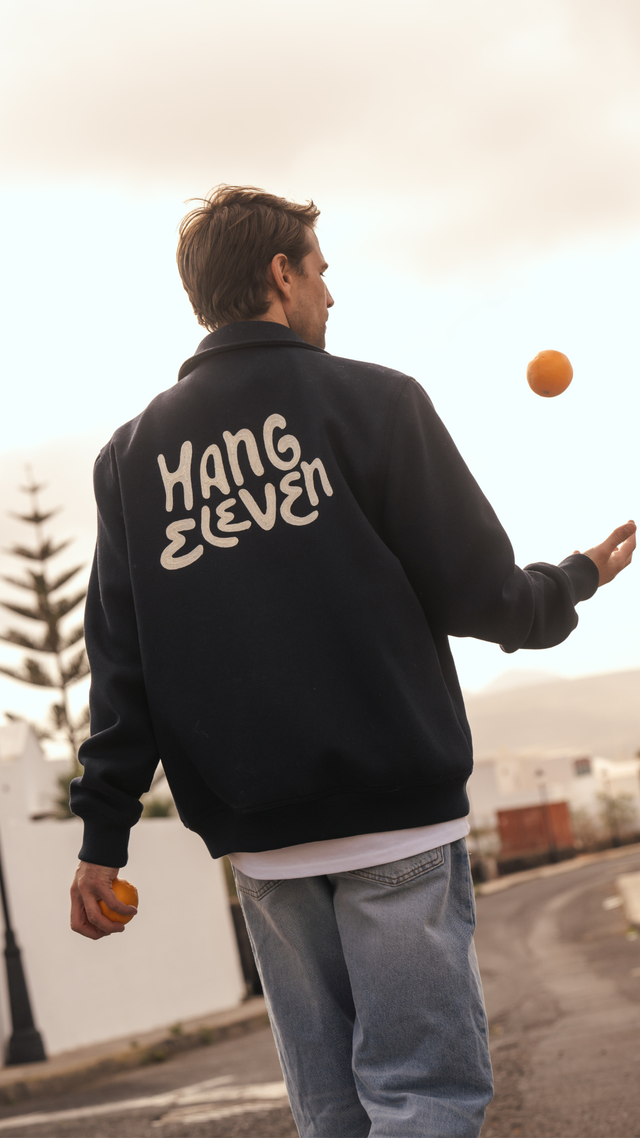 Varsity Jacket - Navy Blue