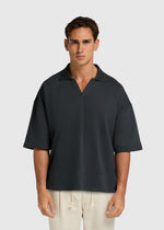 Das Boxy Polo – Off Black