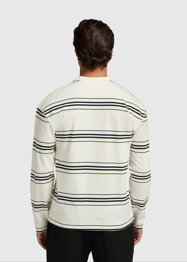 Lennon Stripe Longsleeve - Light Sand