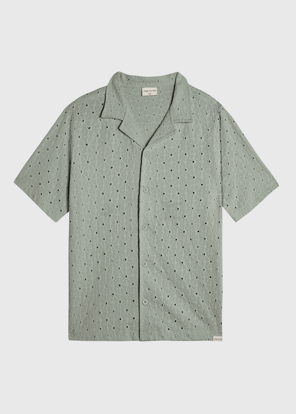 Chemise Crochetee "Lever de Soleil" - Poire d'Hiver