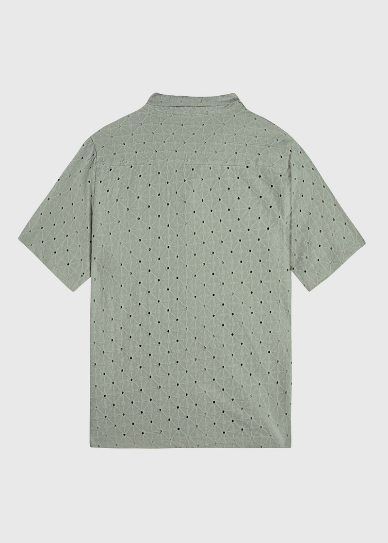 Crochet Sunrise Shirt - Winter Pear