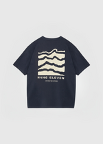 Structure Tee - Navy Blue