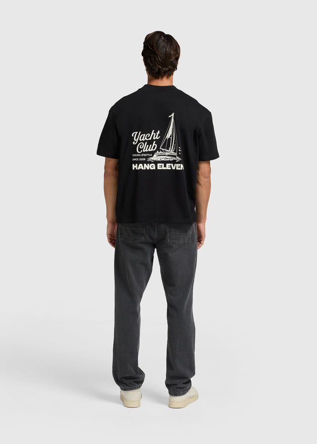 Yacht Club T-Shirt – Off Black