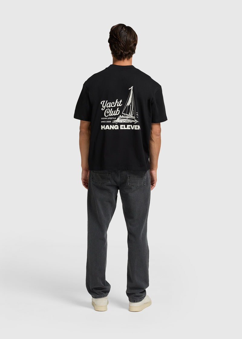 Yacht Club T-Shirt – Off Black