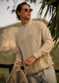 Fancy Structure Crewneck - Sand