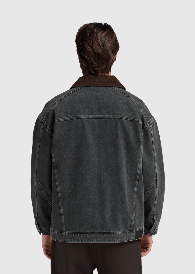 Ozzy Jeansjacke - Washed Black