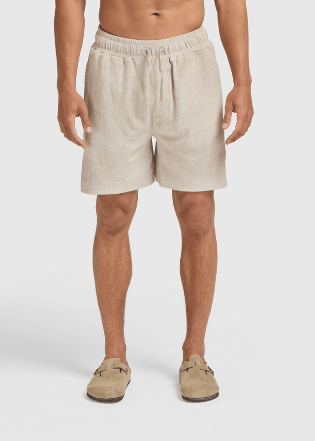 Short en éponge - Sable
