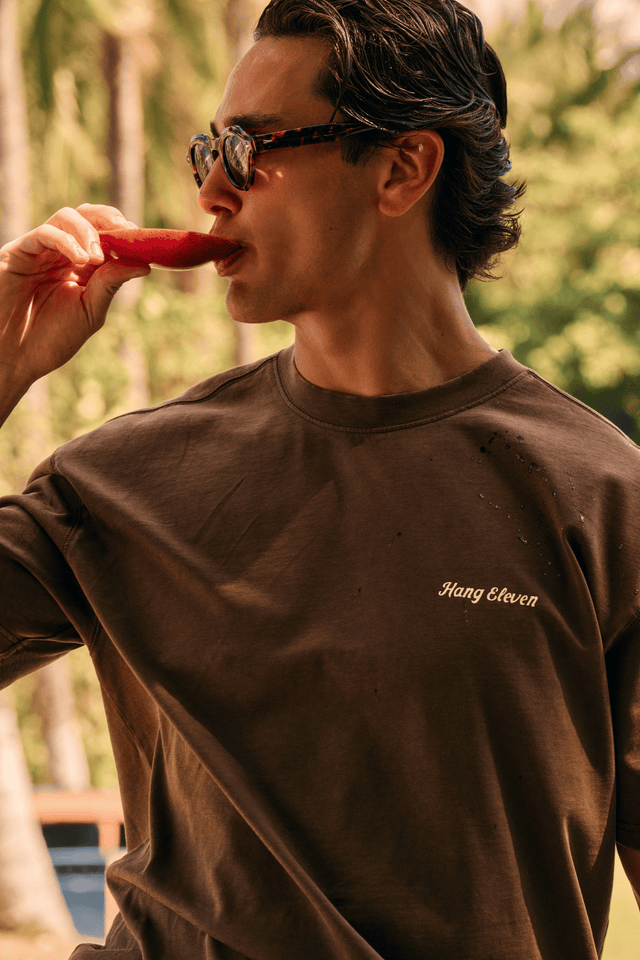 Born Tee - Washed Brown
