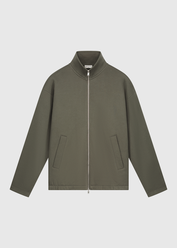 Relaxed Track Jacket - Chimera Green