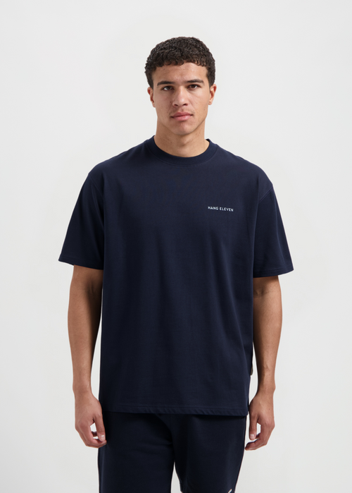Bloom Tee - Navy Blue