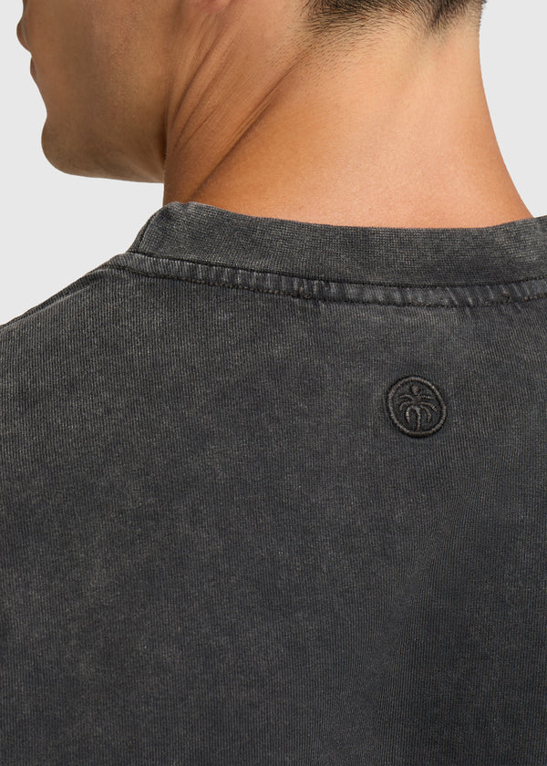 Vintage Washed Longsleeve - Off Black