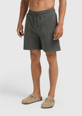Relaxed Waffle Short- Chimera Green