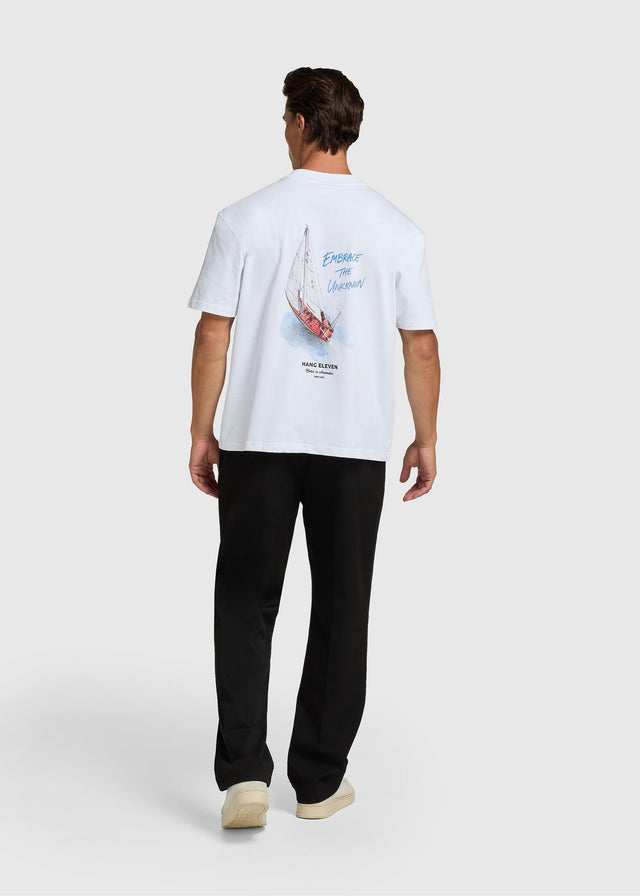 Le Voyage Tee - White