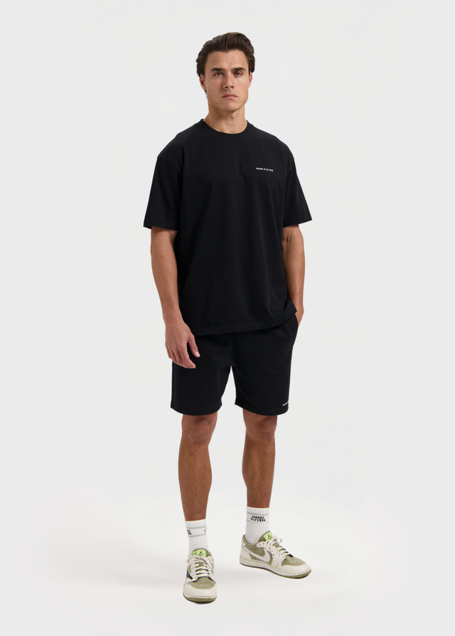 Essential Sweat Short - Schwarz